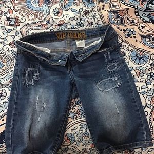 VIP jean shorts